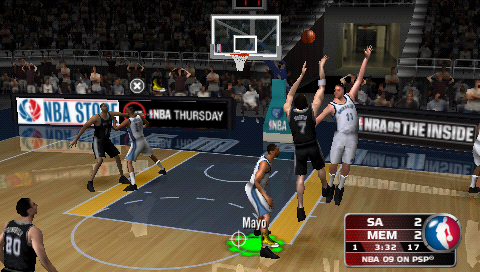 NBA 09 The Inside screenshot 3 for PSP